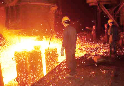 兆复安产品在钢铁行业的应用