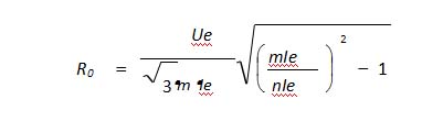 鼠笼式电机液态电阻配制电阻公式